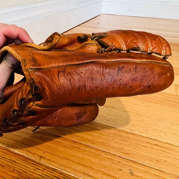 Vintage MICKEY MANTLE Rawlings Signature Model MM9 Baseball RHT Glove NY Yankee - Picture 4 of 16